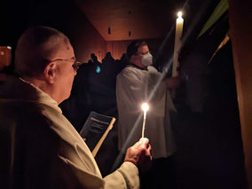 Lumen Christi - Osternachtsfeier mit ukrainischer Tradition (Foto: Elisabetha Rößler)